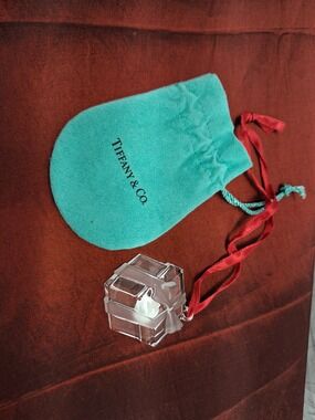 Tiffany and Co. Crystal Ornament